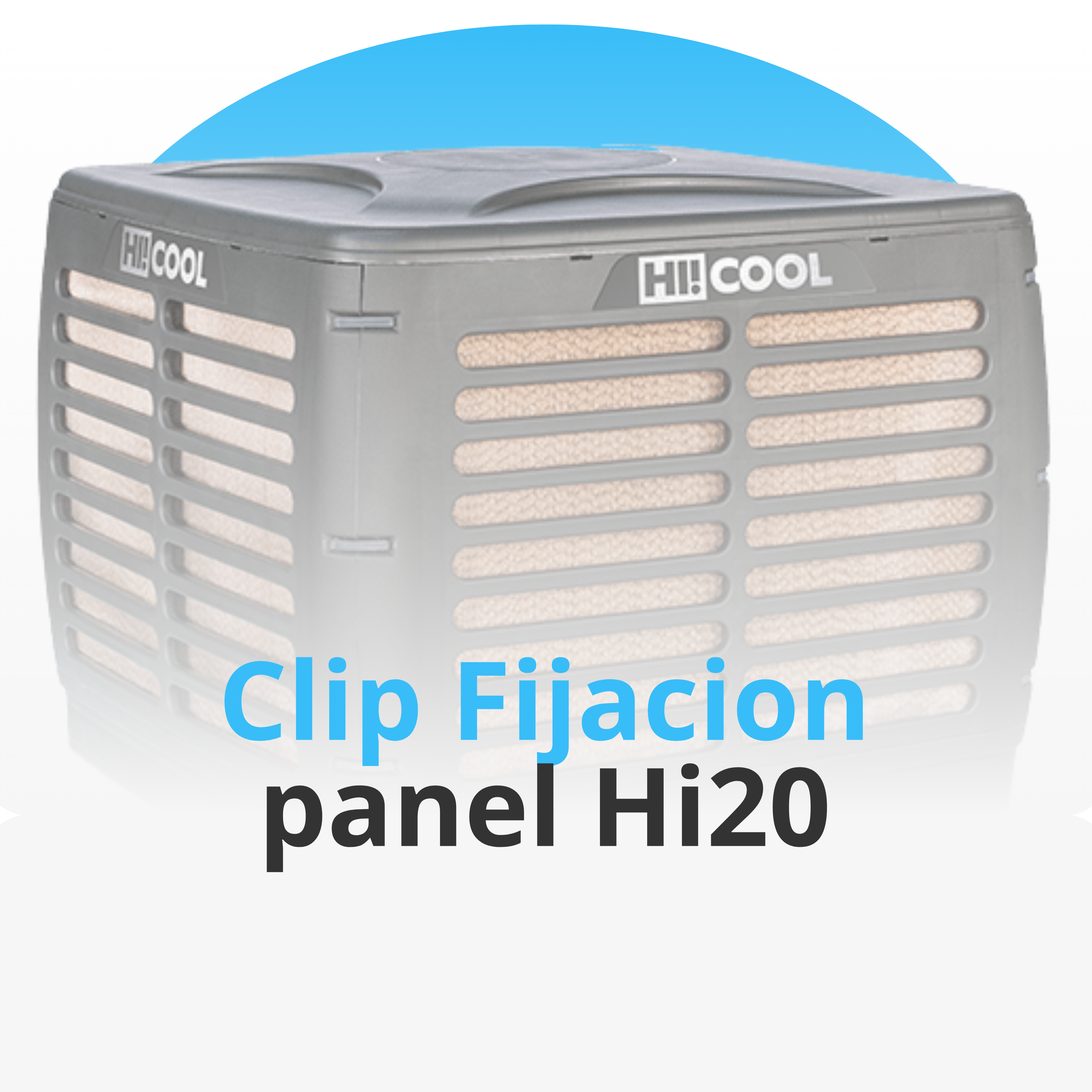 Clip Fijación Panel HI20