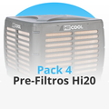 Pack 4 Pre-Filtros HI20