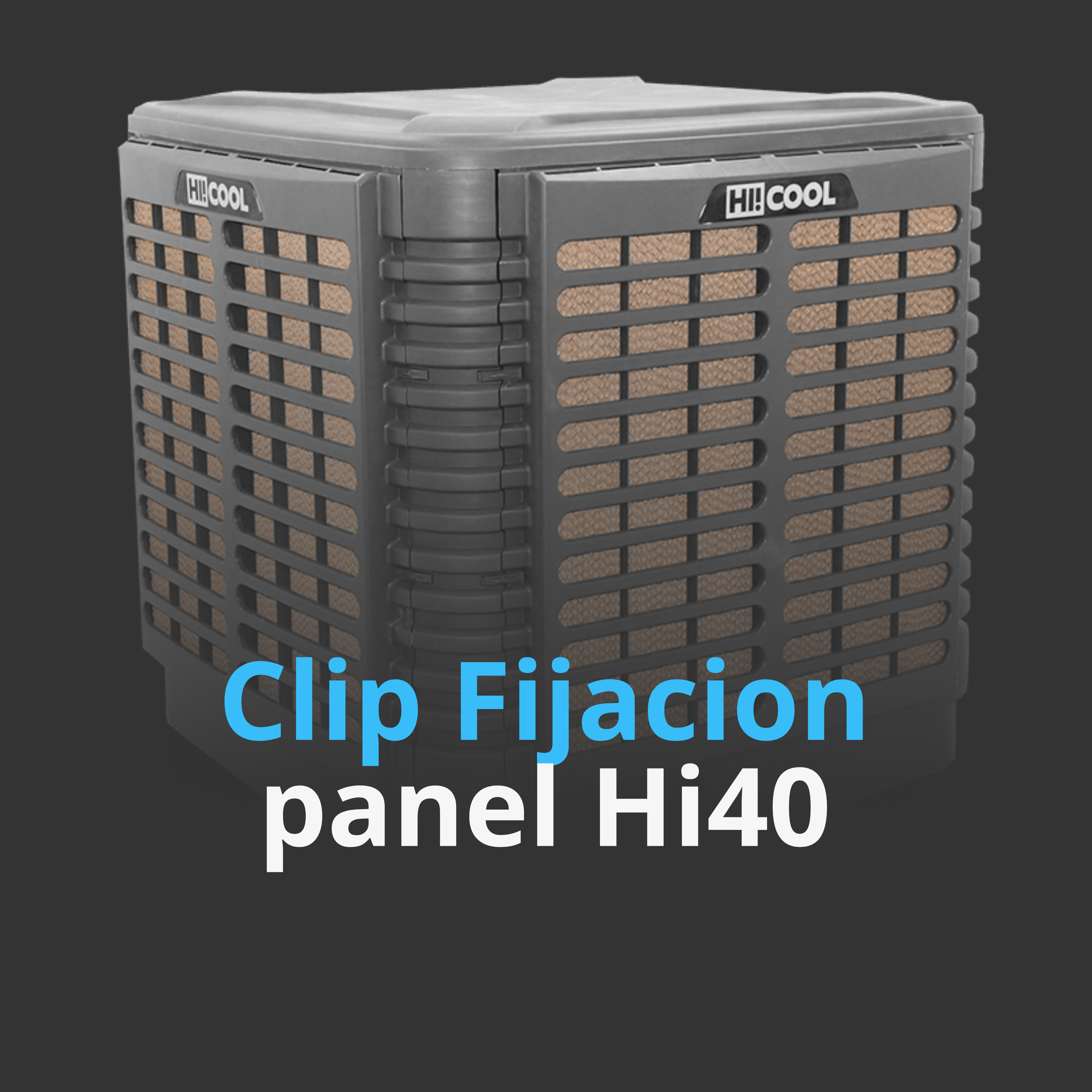 Clip Fijación Panel HI40