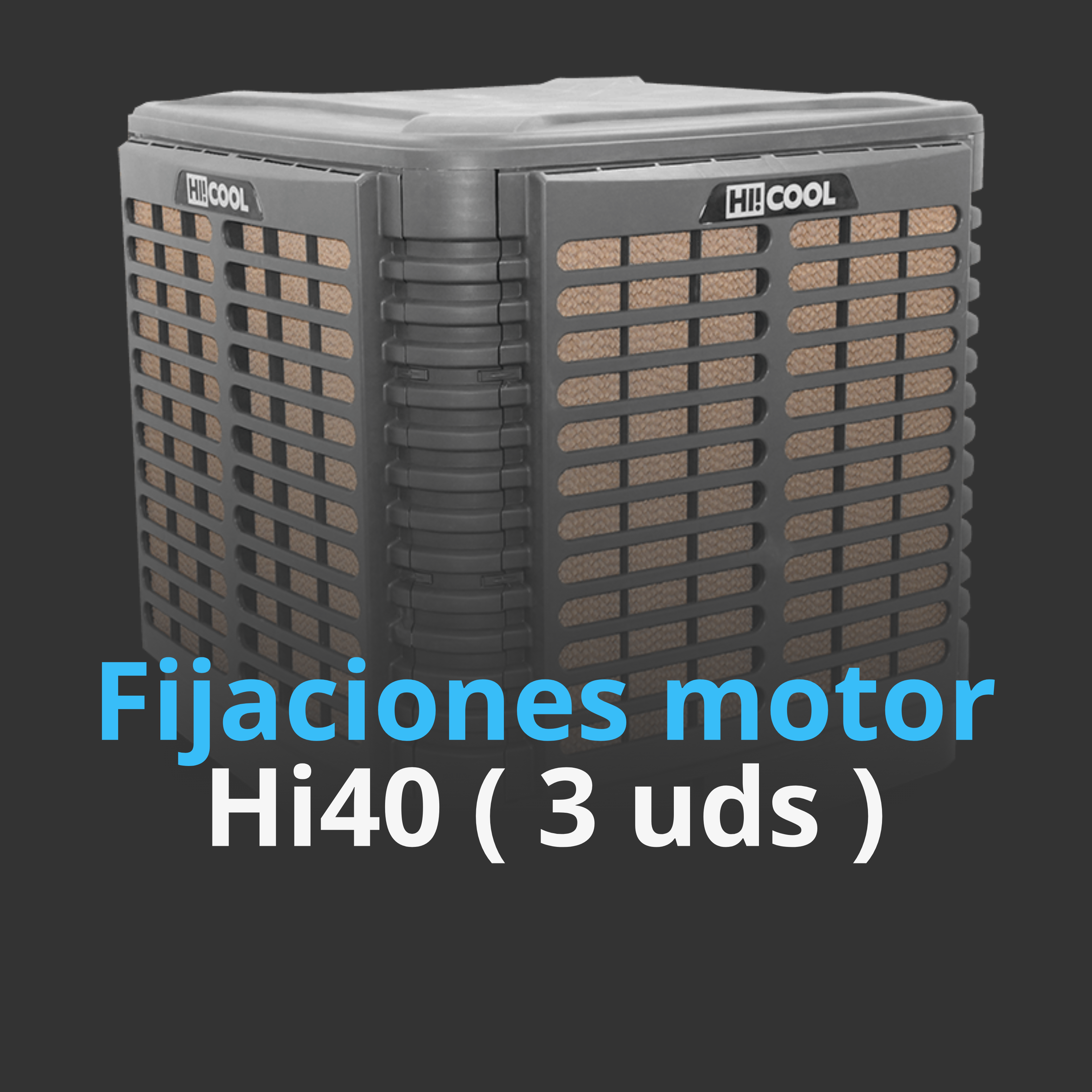 Fijaciones Motor HI40 (3 uds)