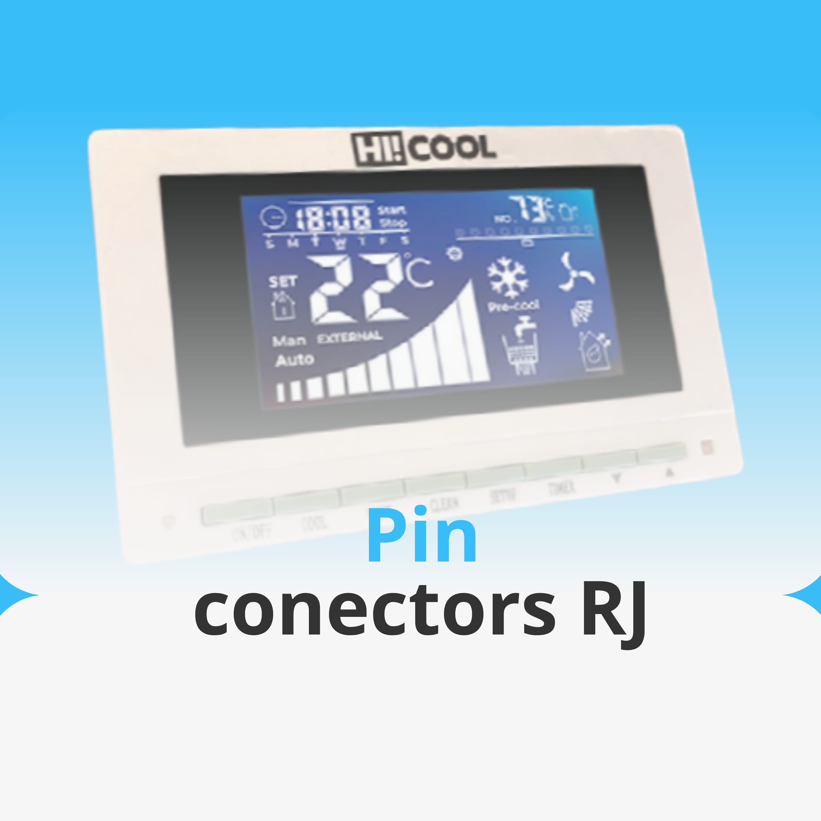 Pin Conectors RJ