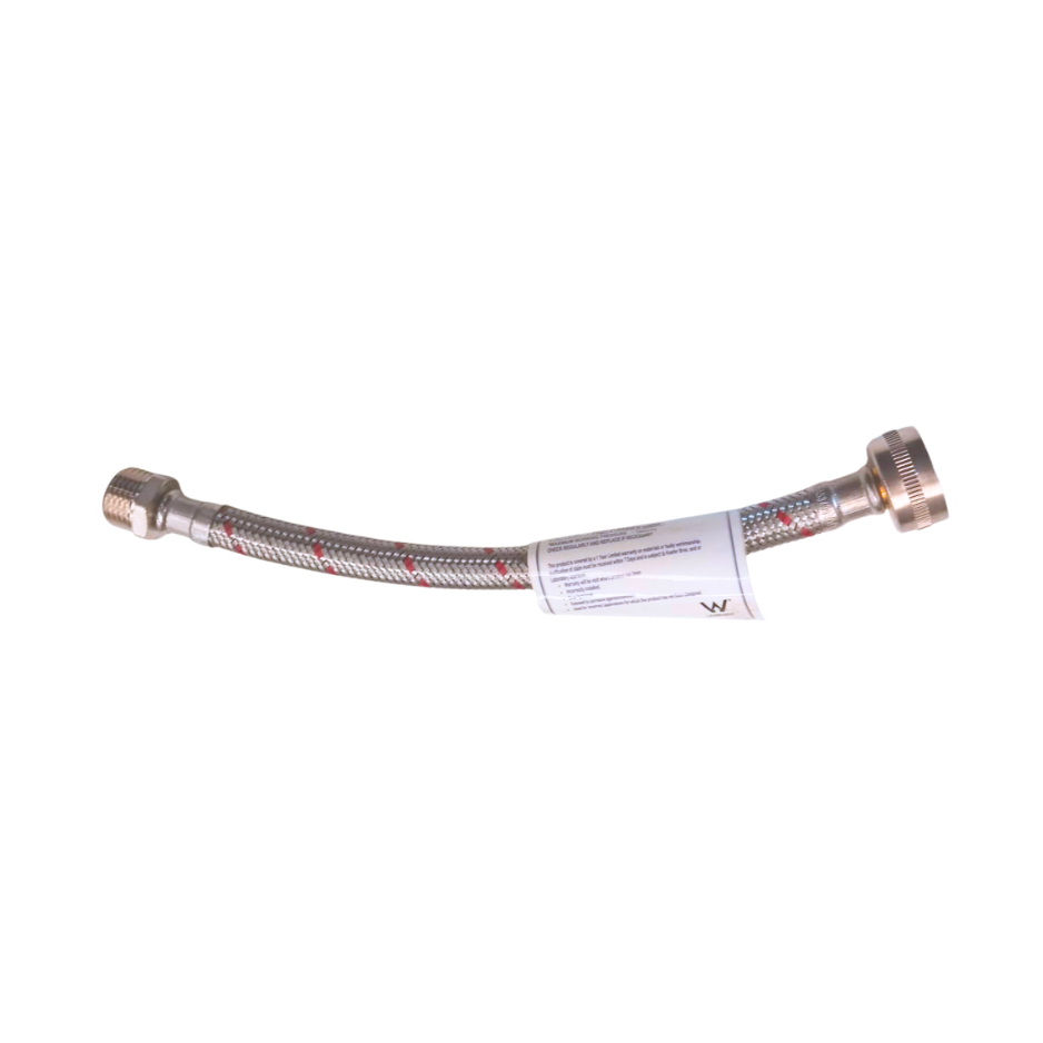 FLEXIBLE HOSE & WASHER ASSEMBLY STRAIGHT