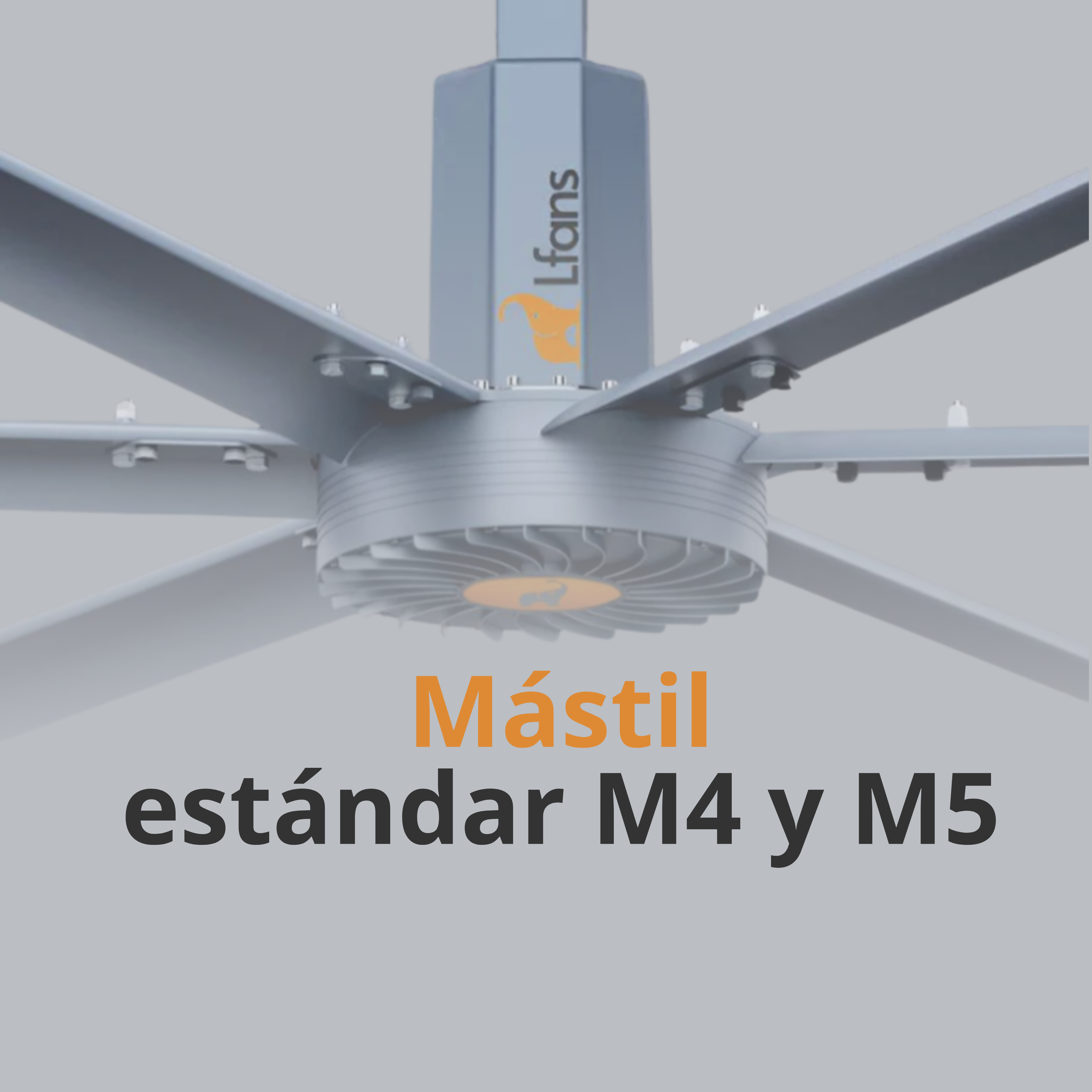 Mástil estándar M4 y M5