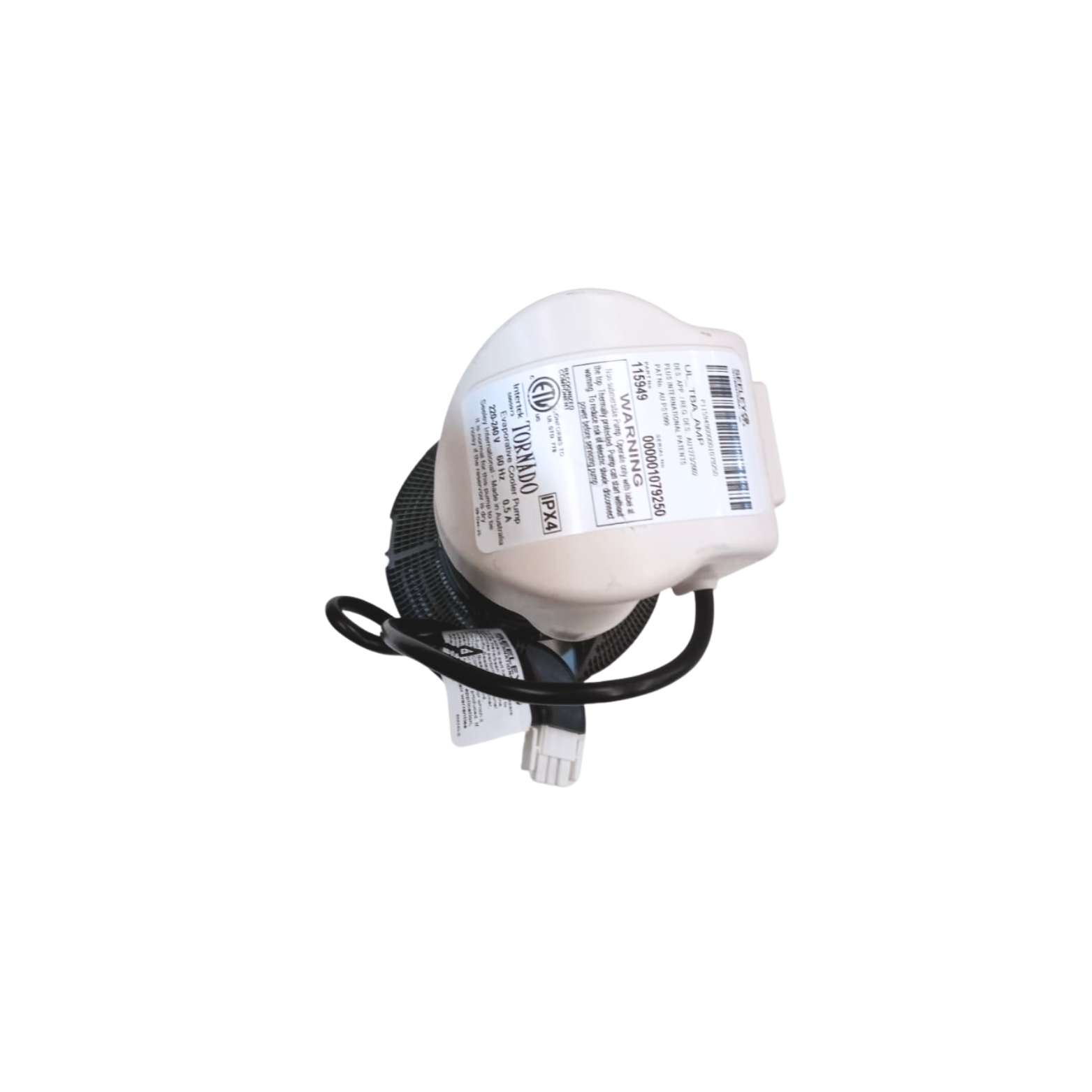 TORNADO PUMP 230V UL